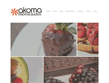 Tablet Screenshot of akomaphotography.com